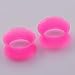 Longbeauty 7 Pairs Thin Silicone Flexible Flesh Tunnel Expander Ear Plug Gauge Earlets 7 Colors