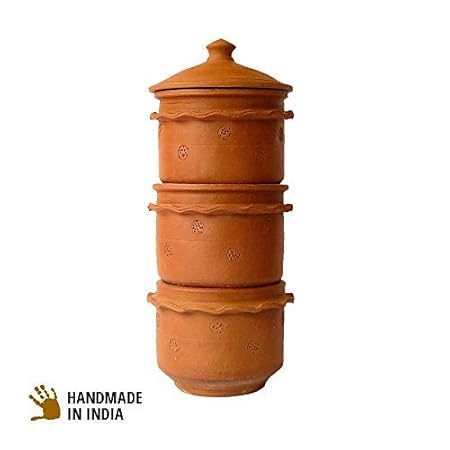 Daily Dump Khamba - 3 Tier Large Terracotta Home Composter