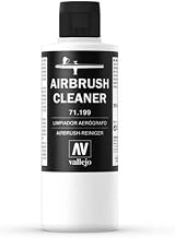 Vallejo Airbrush Cleaner 200ml Paint Residue Remover Lubricant Vallejo view 2