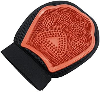 Grooming and Washing Glove, Professional for Dogs, Cats and Show Animals like Horses and Live Stock by Ruff and Meow