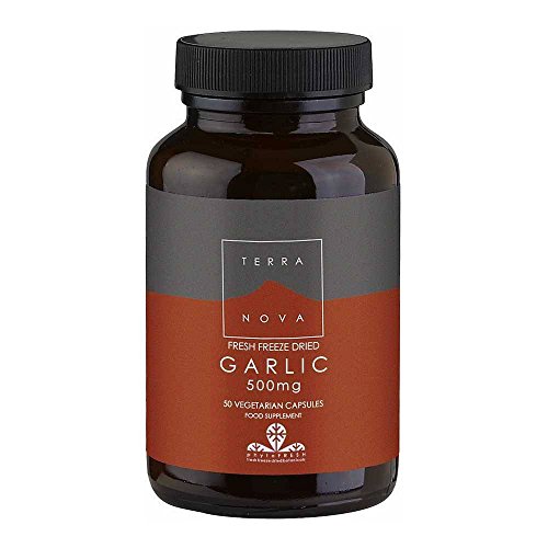Terranova-Garlic-Fresh-Freeze-Dried-500mg-50-Vegetarian-Capsules Terranova-Garlic-Fresh-Freeze-Dried-500mg-50-Vegetarian-Capsules