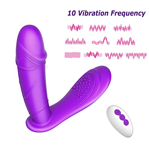Electric Warming Massager, 10 Powerful Vibratir Modes with Dual Motors USB Magnetic Charging 100% Waterproof Silicone Material Best for Travel Gift