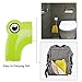 Travel Portable Folding Potty Training Toilet Seat Cover, Minkle Non Slip Silicone Pads with Carry Bag for Babies, Toddlers and Kids - Green