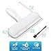 FOCUSPET Pet Hair Remover Dog&Cat Hair Lint Remover Brush Reusable Cleaner Remove Hair from Furniture, Carpets, Bedding and More with 4.5 inch Clean Brush