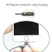 10 Foot iPhone Charger Cord,90 Degree Right Angle Lightning Cable 10 ft 3 Pack Charging Cord Compatible with iPhone X/8/7/6(Grey,10 feet)