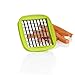 4 in 1 Vegetable Chopper, French fry cutter - Dice, Mince, Slice & Cube Fruits, Meats, Cheese & More, with 4 Stainless Steel Interchangeable Blades - Machine Washable - By Tiabo