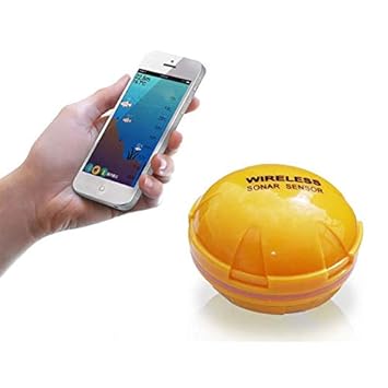 MBEN Buscador de Peces, buscador de Peces inalámbrico, teléfono móvil Bluetooth, Visor de