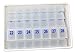 XL Monthly 31 Day Pill Organizer with Individual Weekly Organizers and Two Pill Box Storage Trays (AM/PM) BPA Free Unconditional Guarantee