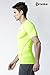 TSLA Men's UPF 50+ Quick Dry Short Sleeve Compression Shirts, Athletic Workout Shirt, Water Sports Rash Guard, BLM Edition Guard Neon Yellow, Large