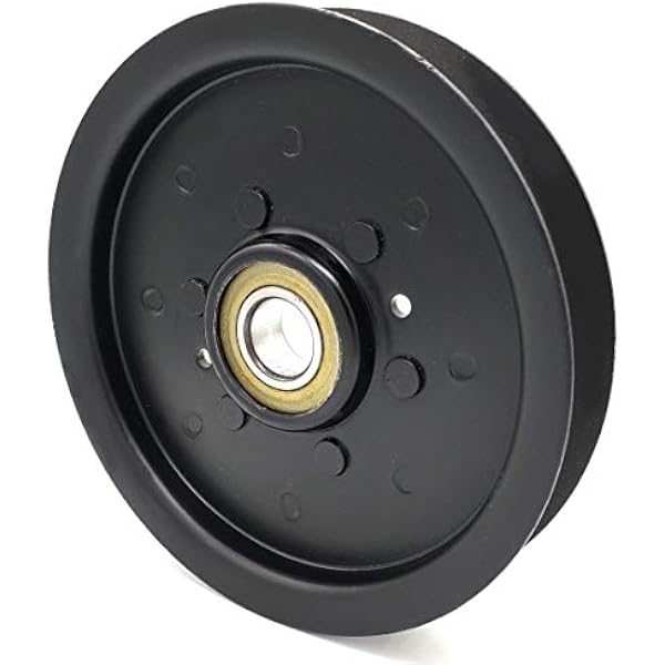 Amazon.com : Phoenix Mfg. 5 Inch Flat Dia Flat Idler Pulley 
