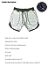 Ouber Men's Bodybuilding Lifting Gym Workout Sweat Shorts (Deep Grey,S)