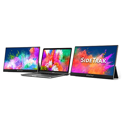 SideTrak Solo Triple Portable Monitor for Laptop 2 Freestanding 15.6