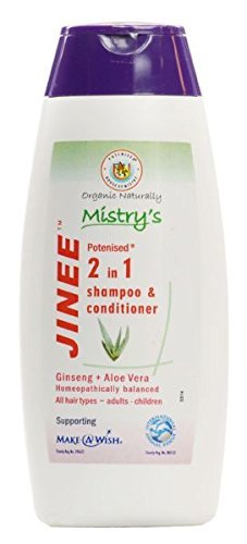 The House of Mistry JINEE Organic Natural Potenised 2 in 1 Shampoo and Conditioner