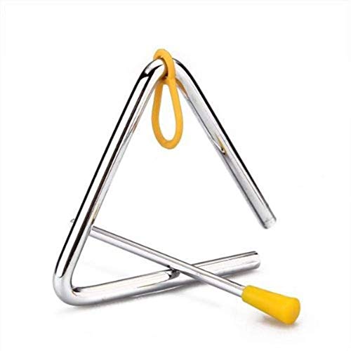 Xeminor Kids Musical Instrument Percussion Triangle Bell Kindergarten Teaching Kits Comfortable and Environmentally