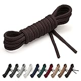 Benchmark Basics 33" Dark Brown Dress Shoe Laces