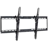 VonHaus TV Bracket Wall Mount with Tilt- for 32-65 inch LCD LED Plasma Flat Panels - Flat to Wall - Heavy Gauge Reinforced Steel