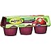 Mott's No Sugar Added Mixed Berry Applesauce, 3.9 Ounce Cup, 6 Count (Pack of 12)