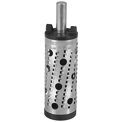 Microplane 1 and 2 Inch Rotary Drum Rasp and Replacement Sleeve Set