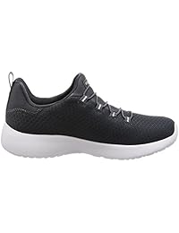 Skechers Dynamight tenis para mujer, negro, 7.5 B (M) US