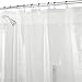 Bathroom Curtain Hooks Rustproof Steel Polished Chrome Shower Curtain Rings Set of 12