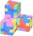 Rhode Island Novelty Puzzle Cube Erasers - 12 Count