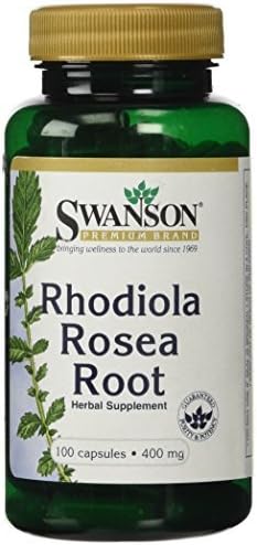 Swanson Rhodiola Rosea Root 400 mg 100 Caps by Swanson Premium Brand