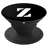 Z Stencil Letter Initial PopSockets Grip