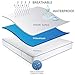 Niagara Waterproof Mattress Protector Queen 60x80 Cover Deep Pocket Breathable Noiseless 8-20Inches Bed Smooth Jersey Mattress Pad Cover Fully Ultra Thin Polyester