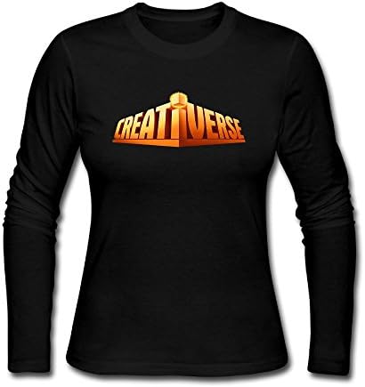 RUIZITS Mens Round-Neck Normal Fit Creativerse Long Sleeve Tshirt Good