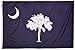 Annin Flagmakers South Carolina State Flag USA-Made to Official State Design Specifications, 4 x 6 Feet (Model 144870)