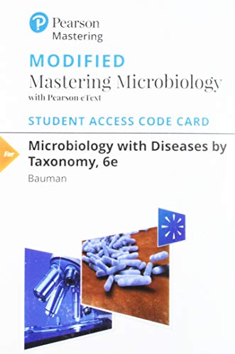 Microbiology W/Diseases.. Mod.Mastering