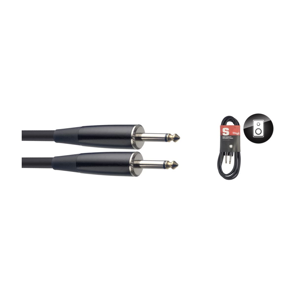 Stagg SSP10PP15 10m S Series Jack to Jack Speaker Cable