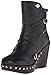 Harley-Davidson Women's Kendra Motorcycle Platform Boot, Black, 8.5 M US