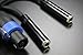2 Pack Speakon Male Connector to 1/4