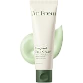 I&rsquo;m From Mugwort Fluid Cream, Lightweight Calming Moisturizer, Hydrating &amp; Skin Balancing, Sensitive Skin, Vegan Korean Skin Care 1.69fl.oz