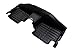 TuxMat Custom Car Floor Mats for Hyundai Kona 2018-2020 Models - Laser Measured, Largest Coverage, Waterproof, All Weather. The Best Hyundai Kona Accessory (Full Set - Black)