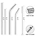 50Pack Reusable Metal Straws Drinking Straws For Smoothie Wide Diameter Straw 8.5Inch LongTumblers Stainless Steel Straws