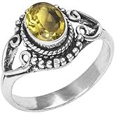 Gemstone Ring, Silver Ring, Silver Overlay Handmade Ring, Bohemian Jewelry, Silver Ring For Women Girls All Size US, Anniversary Gift, Gift For Her, Christmas Gift