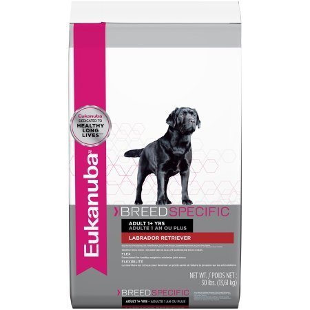 Eukanuba Breed Specific Labrador Retriever Nutrition Dry Dog Food, 30 Lb