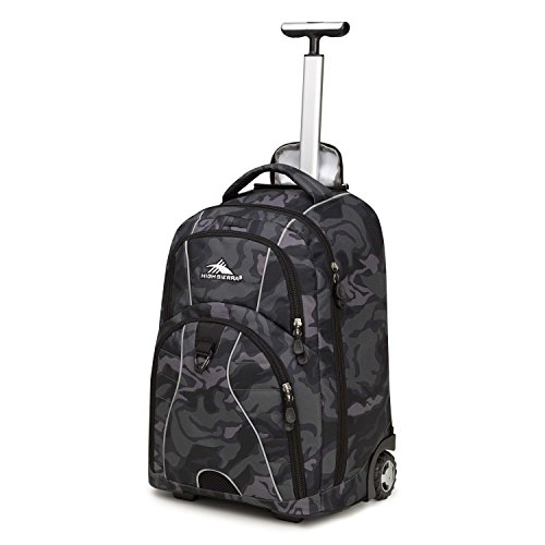 High Sierra Freewheel Wheeled Backpack Kamo/Black