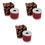 2007-2015 Suzuki AN400 Burgman 400 Oil Filter - (3 pieces)