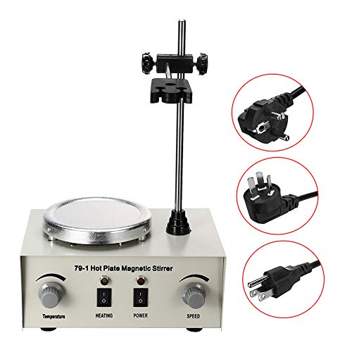 Magnetic Stirrer Model Kitchen Tools,wanshenGyi 79-1 Laboratory 1000ml Dual Control Hot Plate Magnetic Stirrer Stirring Mixer - US Plug