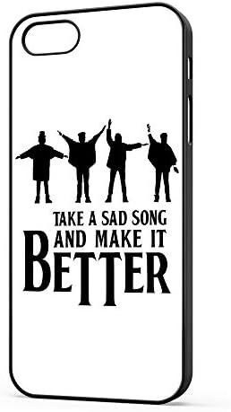 103 Designs Beatles iPhone Case - Silhouette - Take a Sad Song and Make It Better (iPhone XR)