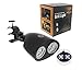 Yukon Glory Bright BBQ LED Light for Night Grilling. Illuminate up to 10,000 Hours. Battery Operated, Fully Adjustable 180°, Easy Installation, Heat-Resistant, Includes 3 AA Batteries, Warranty