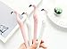 4pcs Creative Cute Flamingo Gel Ink Pens Office School Writing Supplies,0.5mm