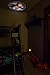 Projectables 13342 Iron Man 3 LED Plug-In Night Light, Gold and Red, Collector’s Edition, Light Sensing, Auto On/Off, Projects Marvel Comics Character Iron Man on Ceiling, Wall, or Floor