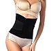 ilovebaby Post-Pregnancy Support Belt, Girdle Belt, Maternity Belt, Lightweight- Support Waist / Back / Abdomen Band, Belly Brace with Velcro Attachments, Color Black, Size L