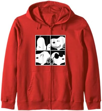 Amazon.com: Peanuts Woodstock Zip Hoodie : Clothing, Shoes & Jewelry