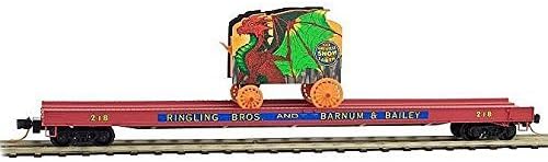 Micro Trains RBB&B Flat CAR W/Dragon Wagon