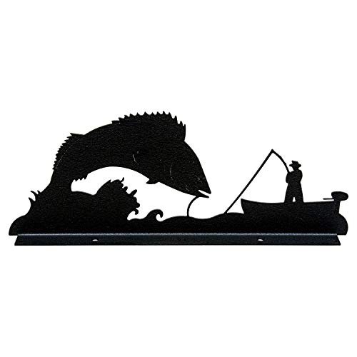 Fishing Mailbox Topper